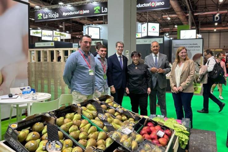 La Rioja muestra la calidad de sus productos hortofrutícolas en la feria Fruit Attraction de Madrid