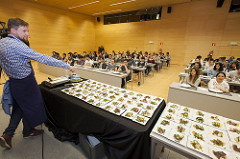 Sesión técnica en Riojaforum con alumnos del Basque Culinary Center