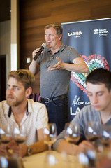 Alumnos del Basque Culinary Center en el restaurante Delicatto