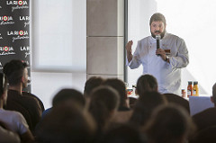 Alumnos del Basque Culinary Center en el restaurante Delicatto