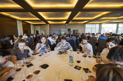 Alumnos del Basque Culinary Center en el restaurante Delicatto