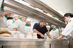 Alimentos de La Rioja en la escuela de Hostelería