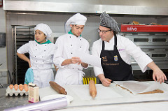 Alimentos de La Rioja en la escuela de Hostelería