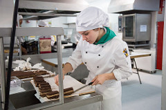 Alimentos de La Rioja en la escuela de Hostelería