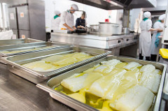 Alimentos de La Rioja en la escuela de Hostelería