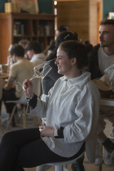Alumnos del Basque Culinary Center visitan La Rioja: Bodega de Juan Carlos Sancha en Baños de Río Tobía