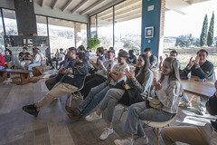 Alumnos del Basque Culinary Center visitan La Rioja: Bodega de Juan Carlos Sancha en Baños de Río Tobía