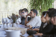 Alumnos del Basque Culinary Center visitan La Rioja: Bodega de Juan Carlos Sancha en Baños de Río Tobía