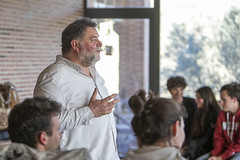 Alumnos del Basque Culinary Center visitan La Rioja: Bodega de Juan Carlos Sancha en Baños de Río Tobía