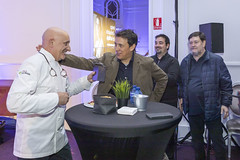 Toño Pérez, 'Amigo de La Rioja' y Miguel Caño, 'Embajador de La Rioja'