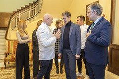 Toño Pérez, 'Amigo de La Rioja' y Miguel Caño, 'Embajador de La Rioja'