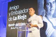 Toño Pérez, 'Amigo de La Rioja' y Miguel Caño, 'Embajador de La Rioja'