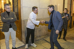 Toño Pérez, 'Amigo de La Rioja' y Miguel Caño, 'Embajador de La Rioja'