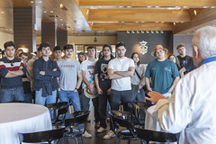 Visita a La Rioja de estudiantes del Basque Culinary Center. Primera jornada 