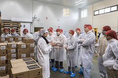 Visita a La Rioja de estudiantes del Basque Culinary Center. Primera jornada 