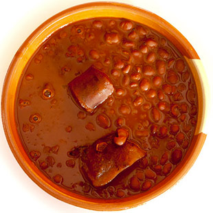 Alubia roja de Anguiano receta tradicional